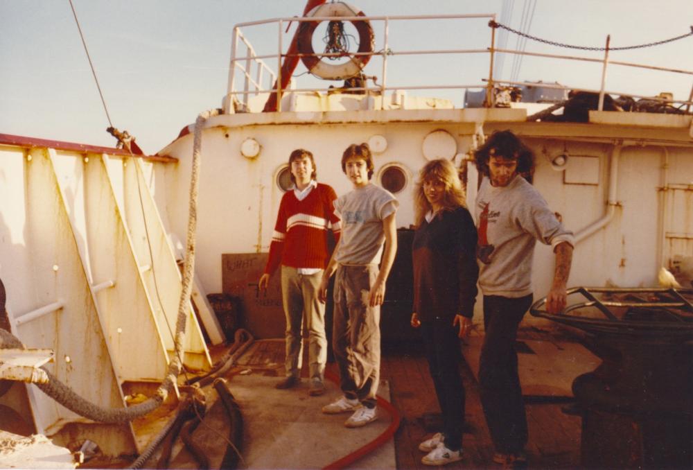 Tom Anderson, Kate Webb,Paul Mc Kenna , Stuart Vint 1984.jpg