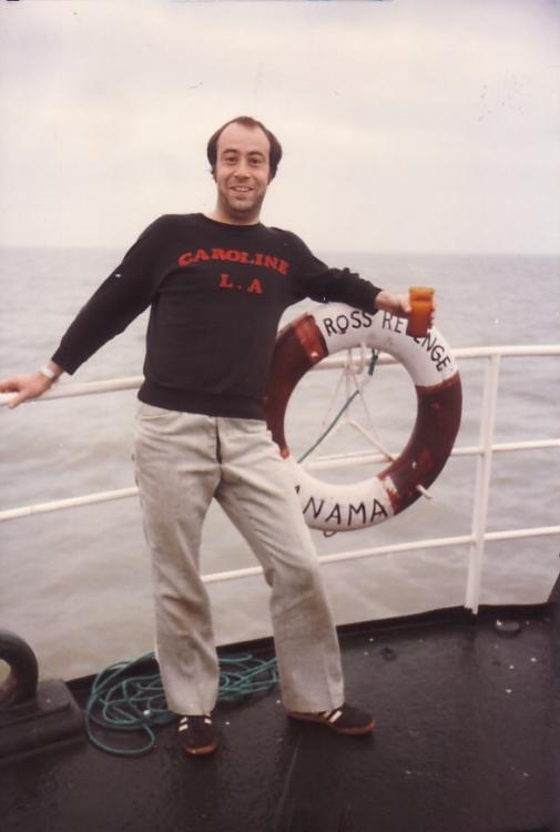 Dave Windsor, Caroline 1984.jpg