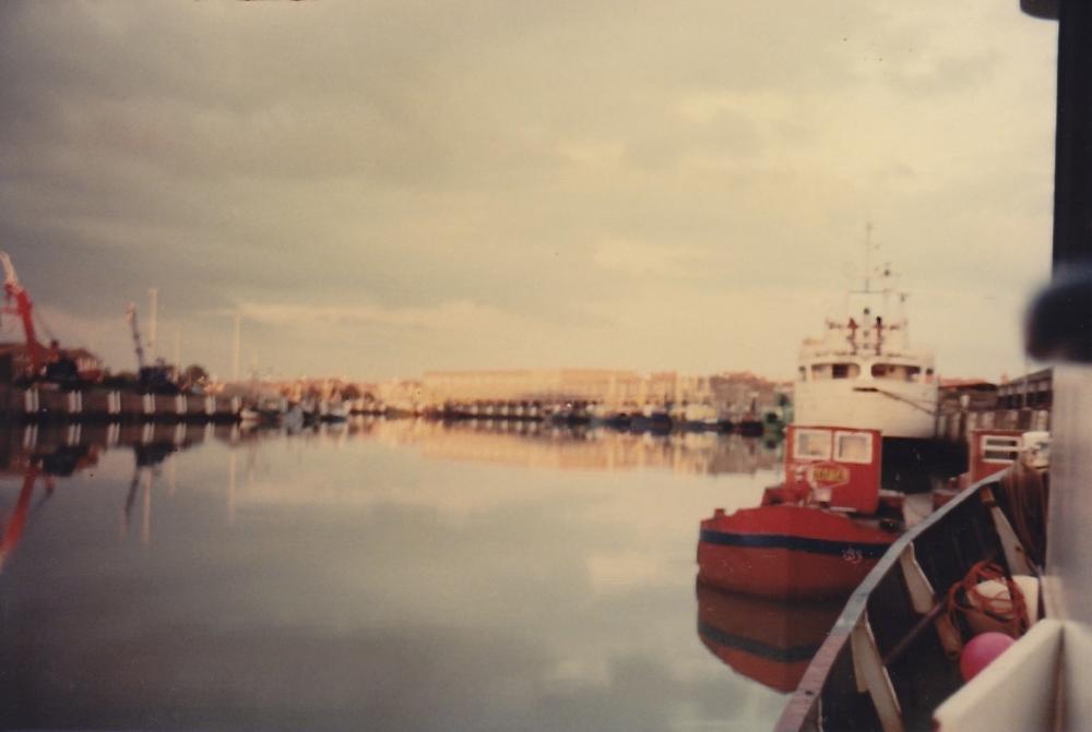 haven Nieuwpoort vanaf Zeemeeuw 1984.jpg