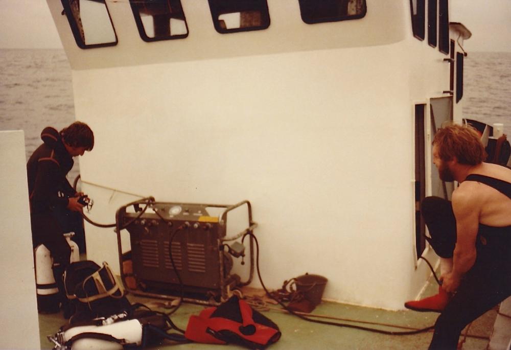 Duiken met Dany en Willy op Zeemeeuw 1984.jpg