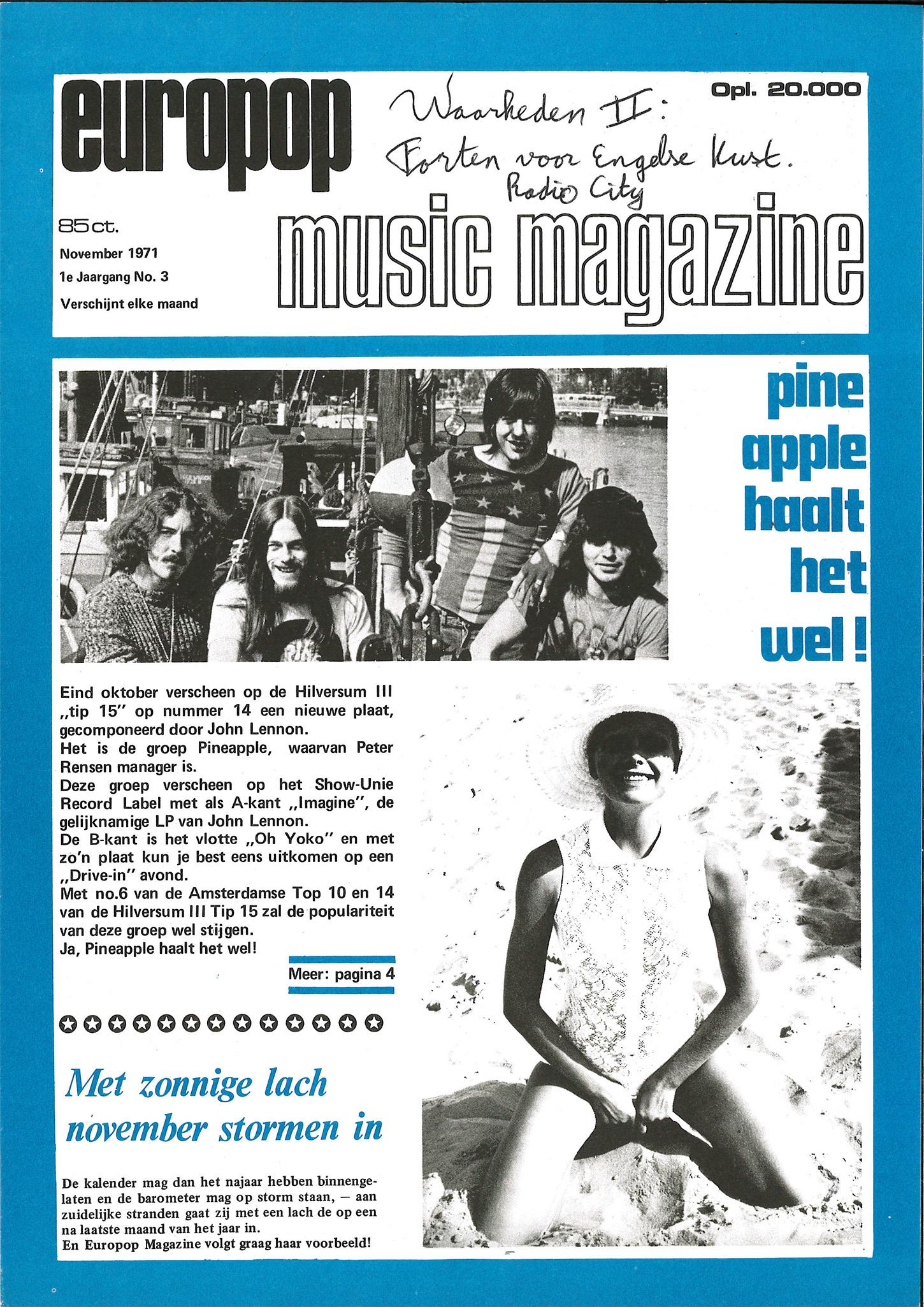 Europop Magazine - 03 - november 1971