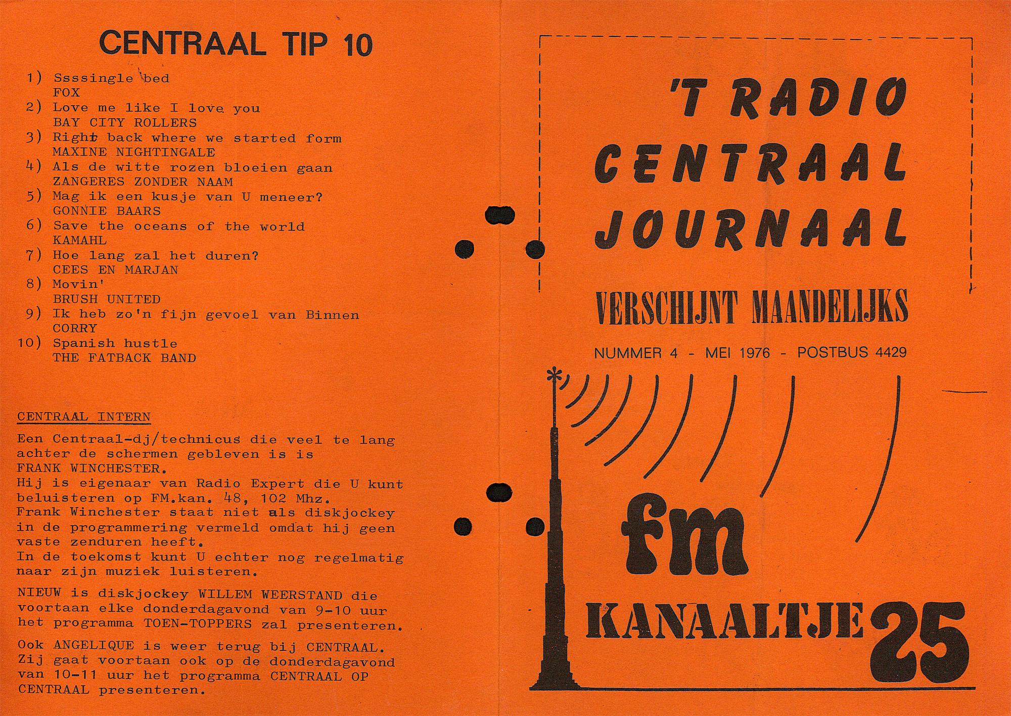 Radio Centraal Journaal - 19760500
