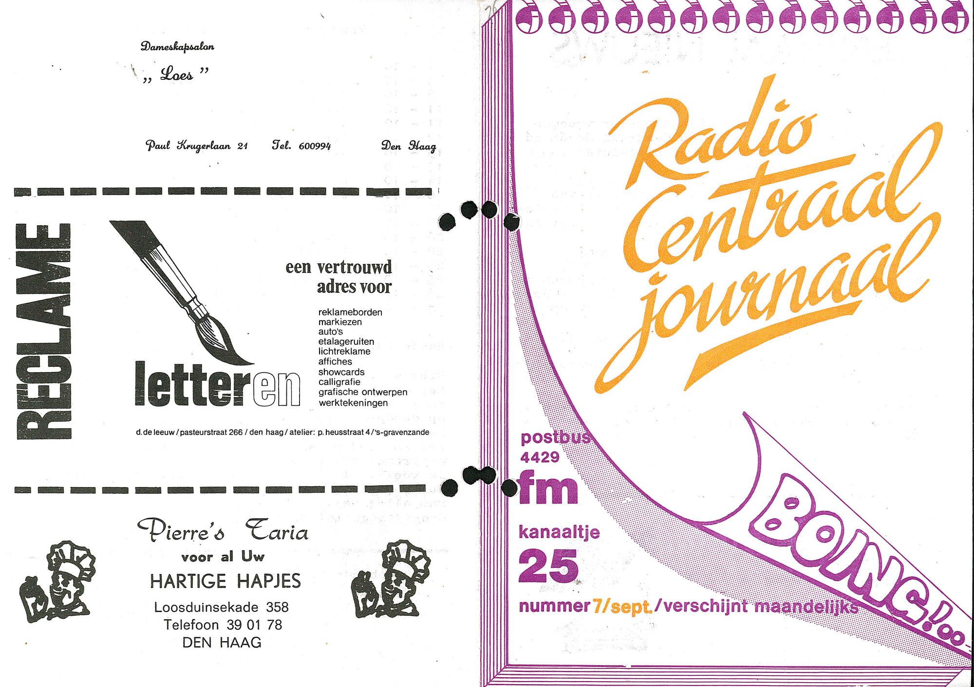 Radio Centraal Journaal - 19760800