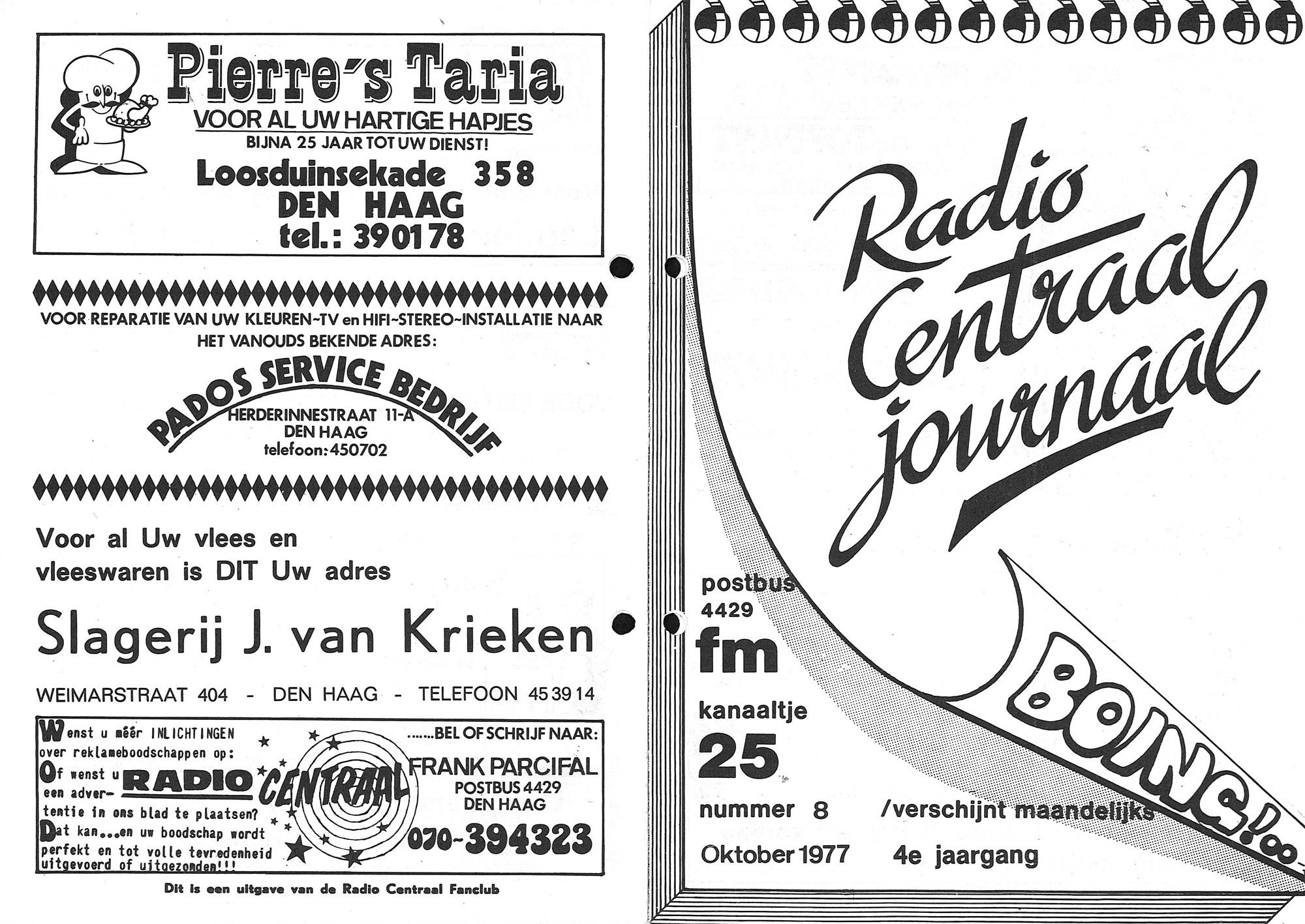 Radio Centraal Journaal - 19771000