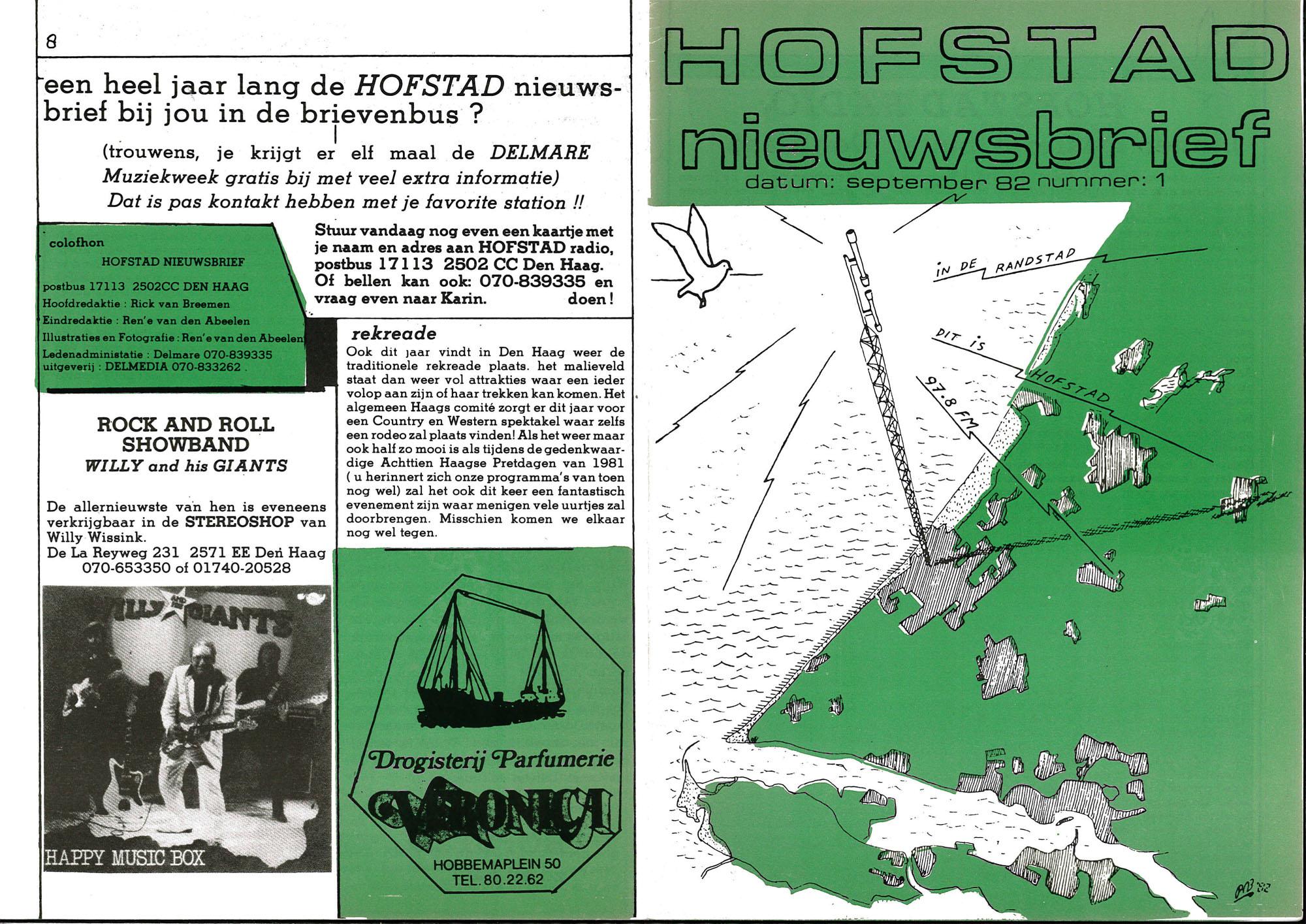 Hofstad Nieuwsbrief - 01 - 19820900