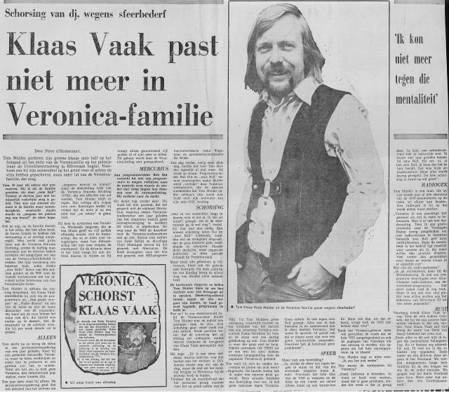 19730721_HC Klaas Vaak past niet meer in Veronica familie.jpg
