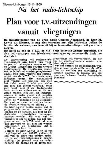 19591113_Nieuwe Limburger VRON tv uitzendingen.jpg