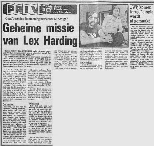 1975-03-11 Telegraaf Geheime missie Harding.jpg