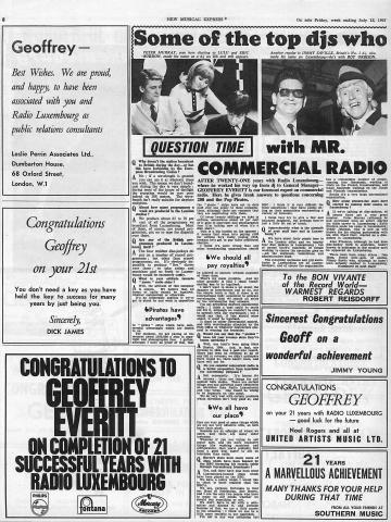 19670715 NME_uk 21 years Radio Luxembourg02.jpg