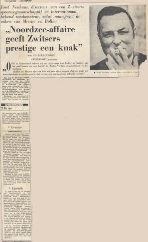 19711013_Telegraaf Noodzee affaire geeft Zwitsres knak.jpg
