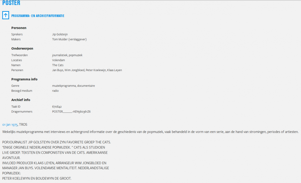 Poster 01-01-1975 Volgens Beeld en geluid The Cats.png
