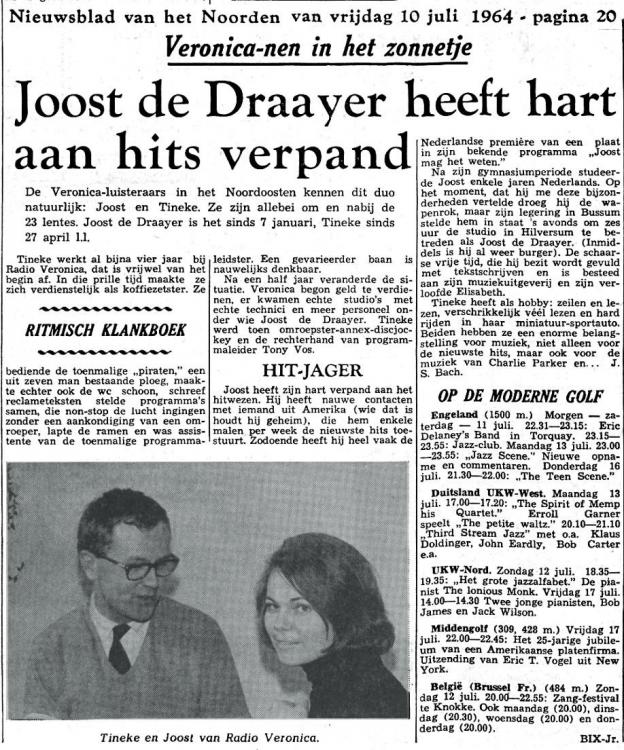 Veronica 1964-07-10 Veronica-nen in het zonnetje (1) Joost de Draaier.jpg