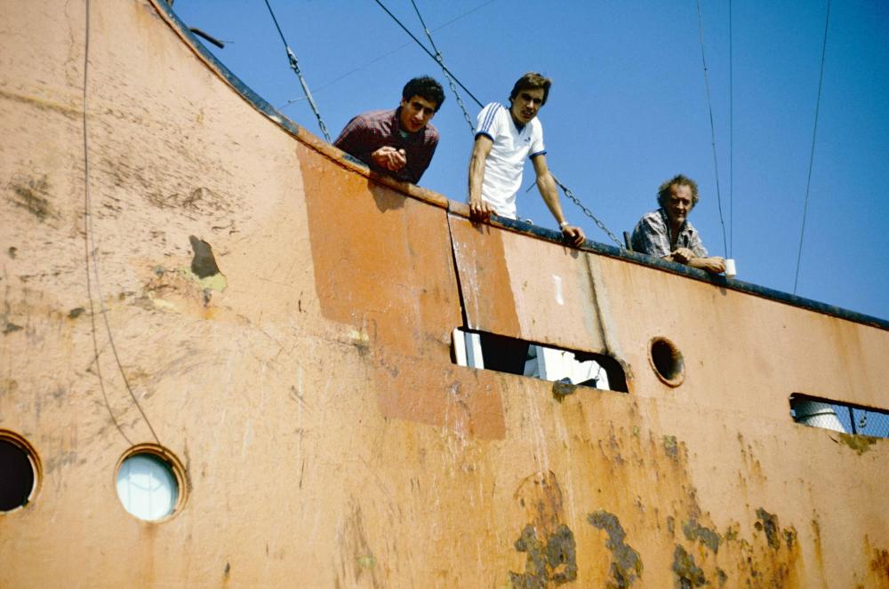 Charlie Wolf,Michael Dean, Bill Voight 1984.jpg