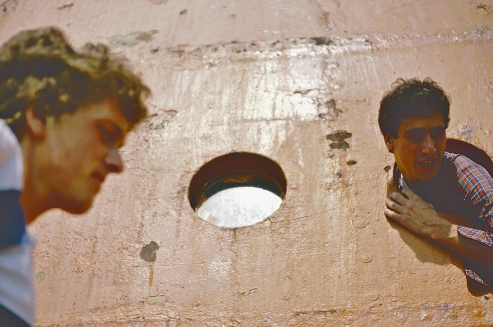 Grant Benson, Charlie Wolf1984.jpg