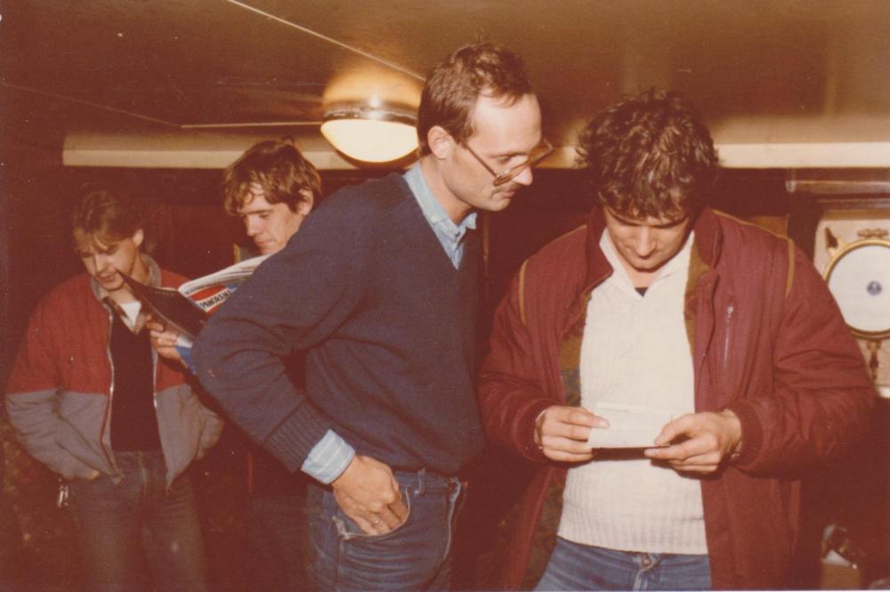 Frits Koning(Mulder), Ad Roberts,Fred Bolland  Ross Revenge ,dec 1984.jpeg