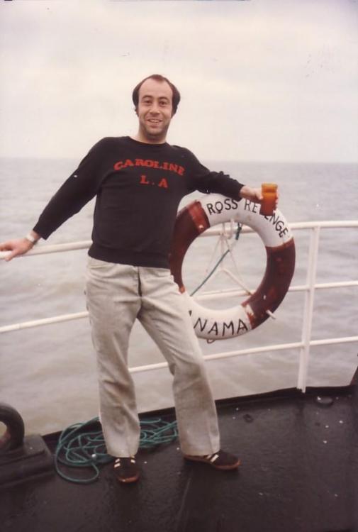 Dave Windsor, Caroline 1984.jpg