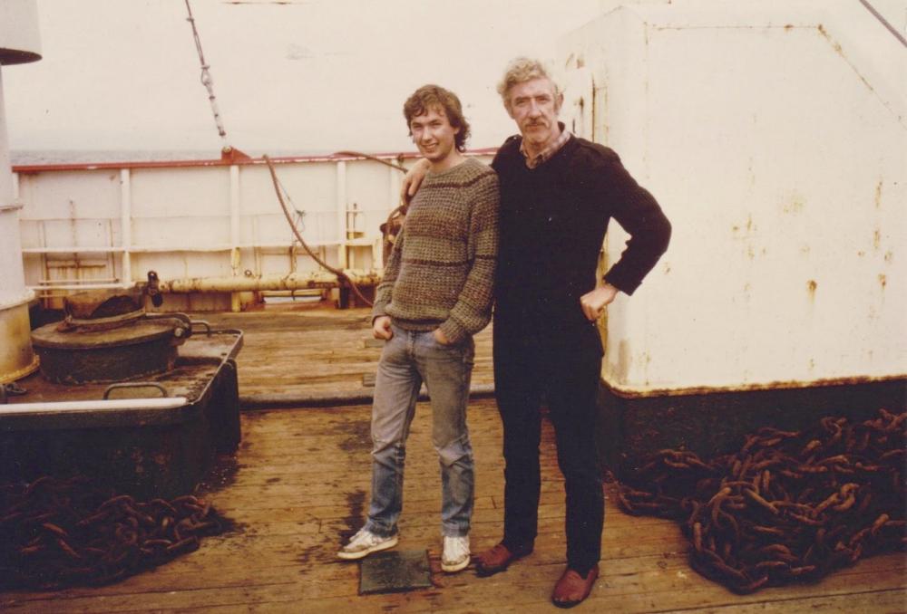 Stuart Vint, Paddy, Ross Revenge 1984.jpg