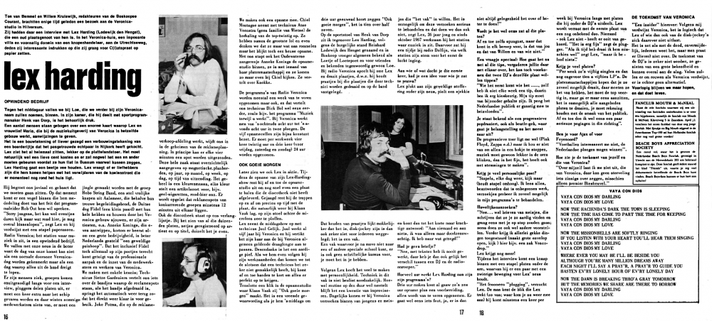 Veronica 1972-11-00 Artikel uit fanblad The Cats C(l)atspraat Nov. 1972 (Ton van Bemmel en Willem Kruiswijk Boskoopse Courant).png