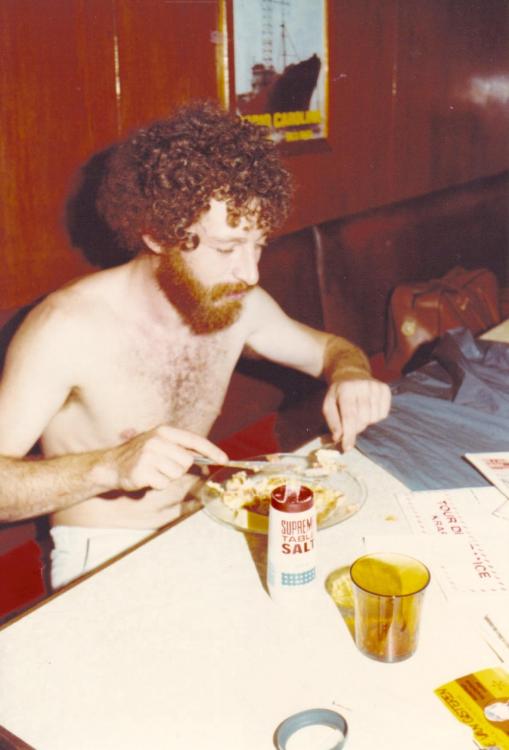 Simon Barrett, Ross Revenge August 1984.jpg