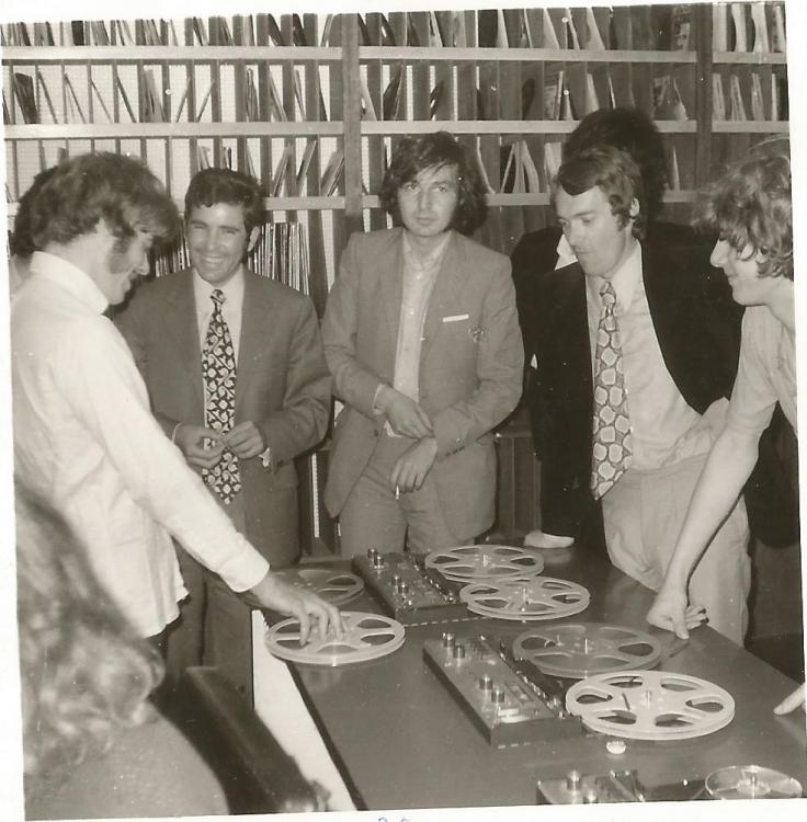 Mebo 2 August 7 1970 Group in the main studio.jpg