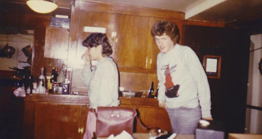 Diane Lauren, Grant Benson. Messroom Ross Revenge 1984.jpg