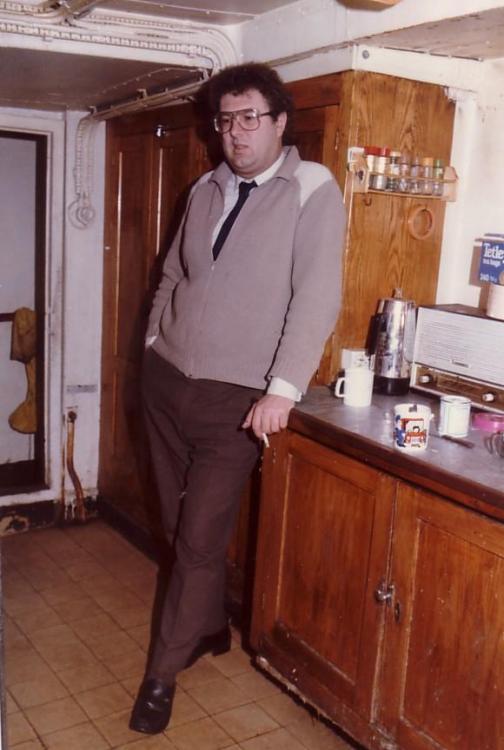 Jay Jackson in galey Ross RevengeJ une 1985.jpg