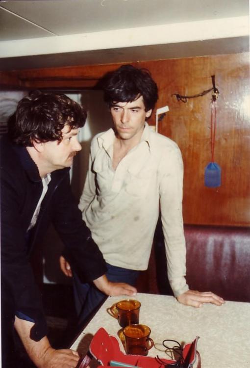 Gerard van Dam,Peter Chicago  Ross Revenge 1983.jpg