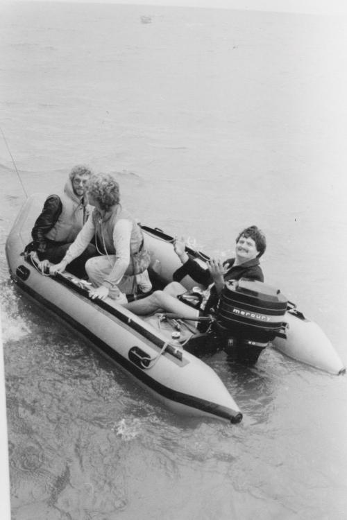 Gerard,Daan,Nico,boottrip Caroline 1983 1.jpg