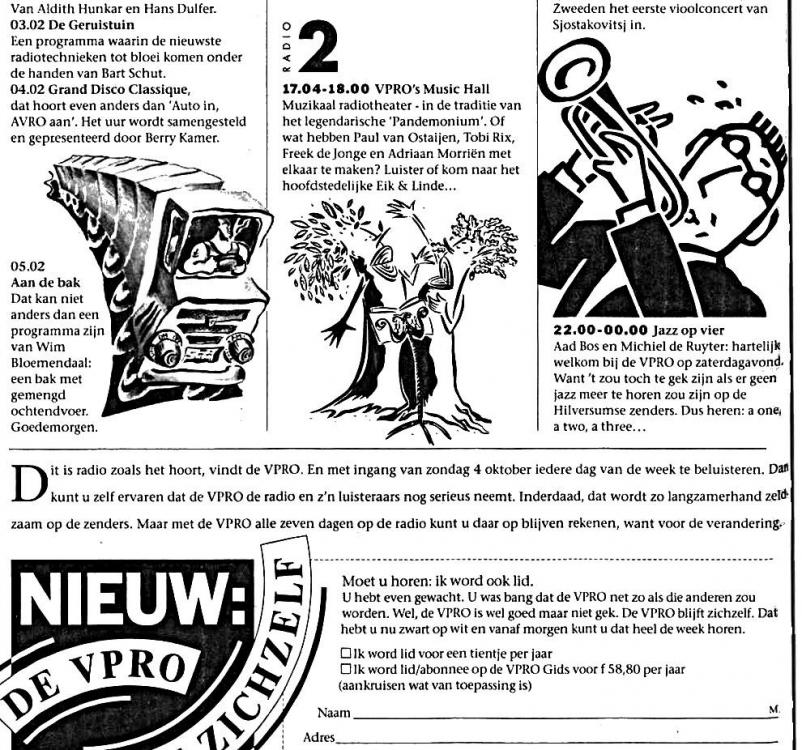  NRC Handelsblad Aad Bos VPRO programmering     03-10-1992 .jpg