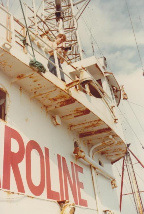 Frits Koning, Radio Monique Revenge 1985.jpeg