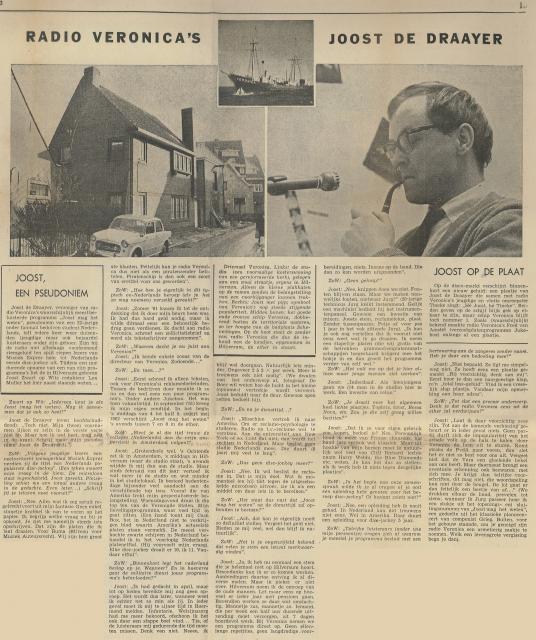 19630322 Haarlems dagblad Radio veronica Joost de Draayer.jpg