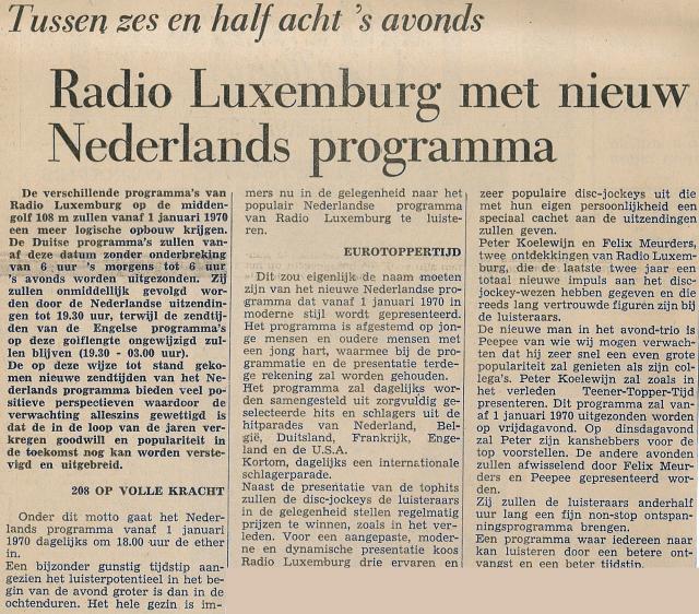 19700106 Radio Luxemburg met nieuw Nederlands programma.jpg