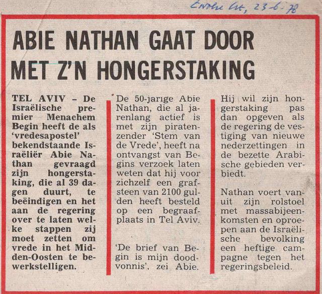 19780623 ZC Abie Nathan gaat door met zijn hongerstaking.jpg