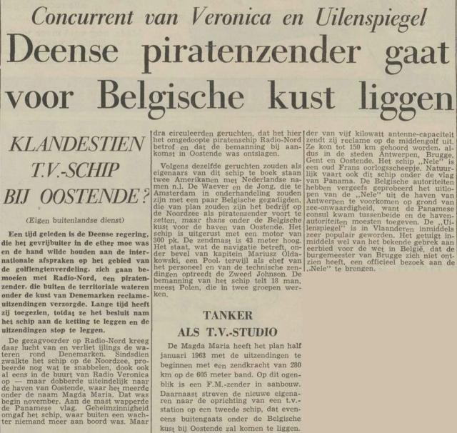19621123 De Stem Deense piratenzender gaat voor Belgische kust liggen.jpg