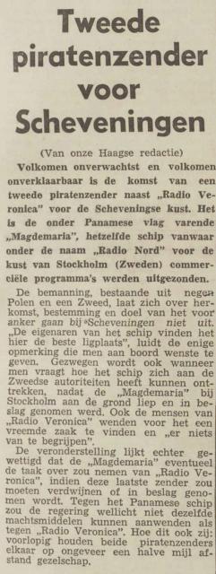 19621018 De Stem Tweede piratenzender voor Scheveningen.jpg