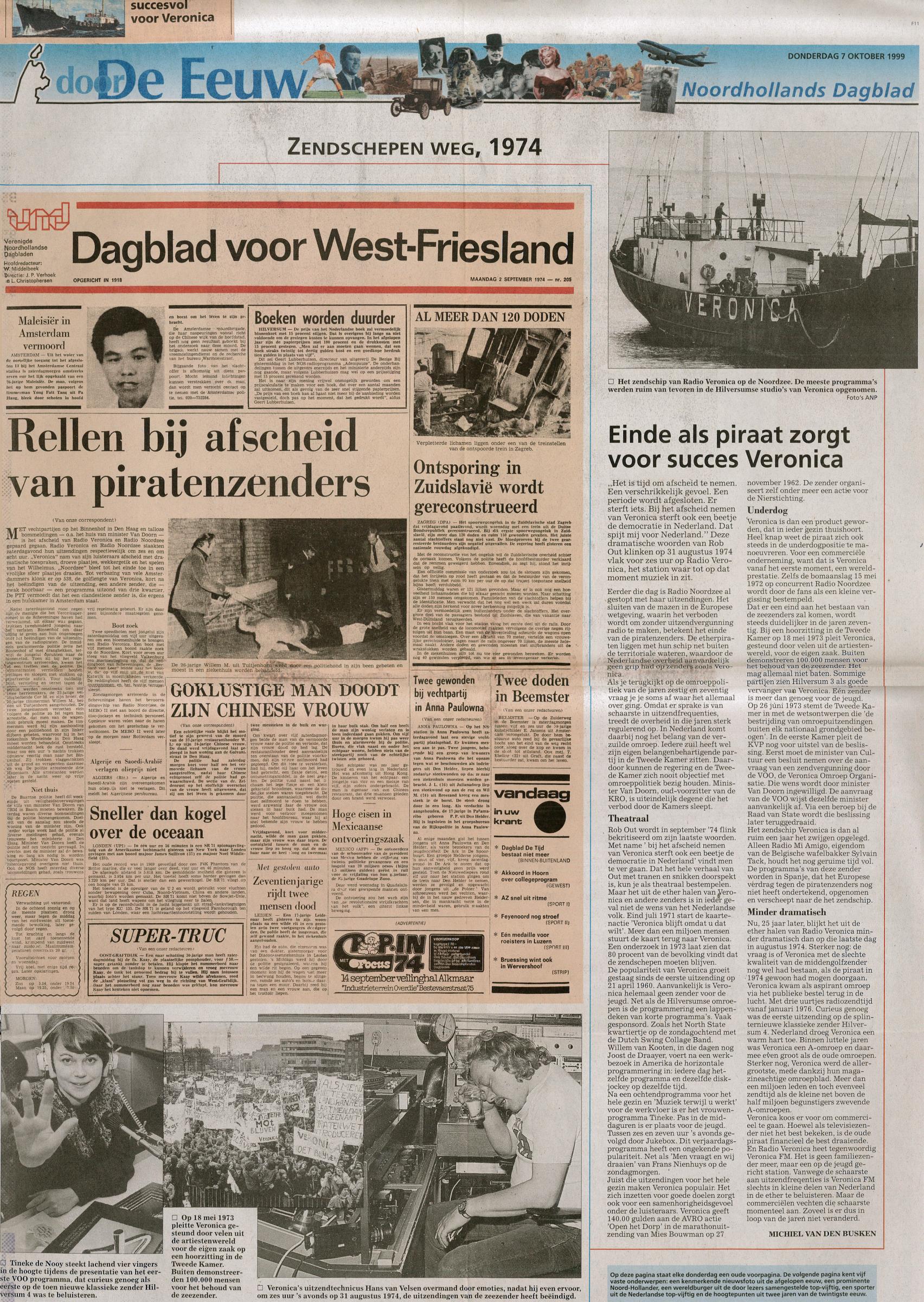 19991007 NH Dagblad Zendschepen weg 1974.jpg