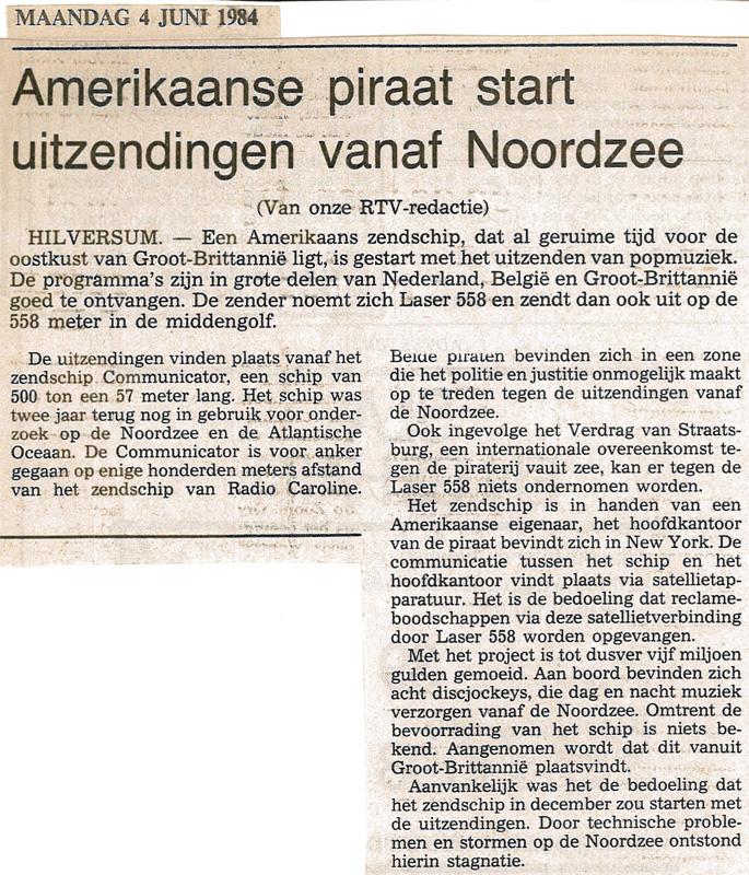 19840604 Amerikaanse piraat start uitzendingen vanaf Noordzee.jpg