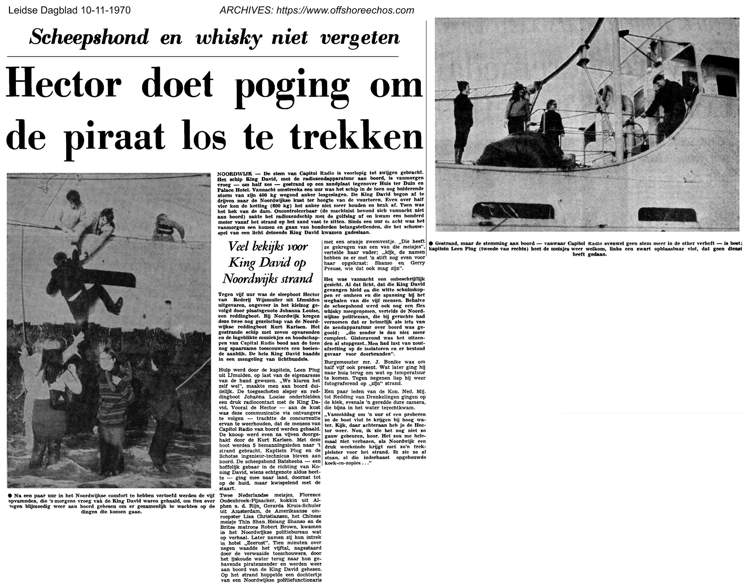 19701110 Leidse Dagblad Hector doet poging om de piraat los te trekken.jpg