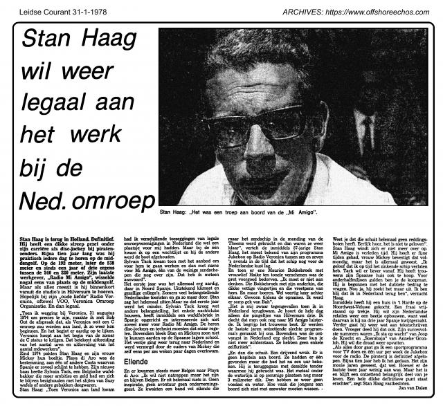 19780131 Leidse Courant Stan Haag wil weer legaal aan het werk bij de omroep.jpg