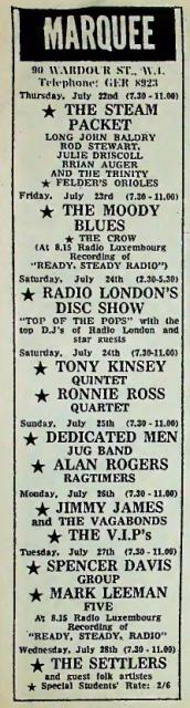 19650724 Record Mirror Radio London's Disc Show Marquee.jpg
