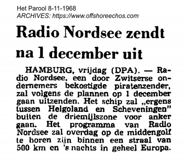 19681108 Het Parool Radio Nordsee zendt na 1 december uit.jpg