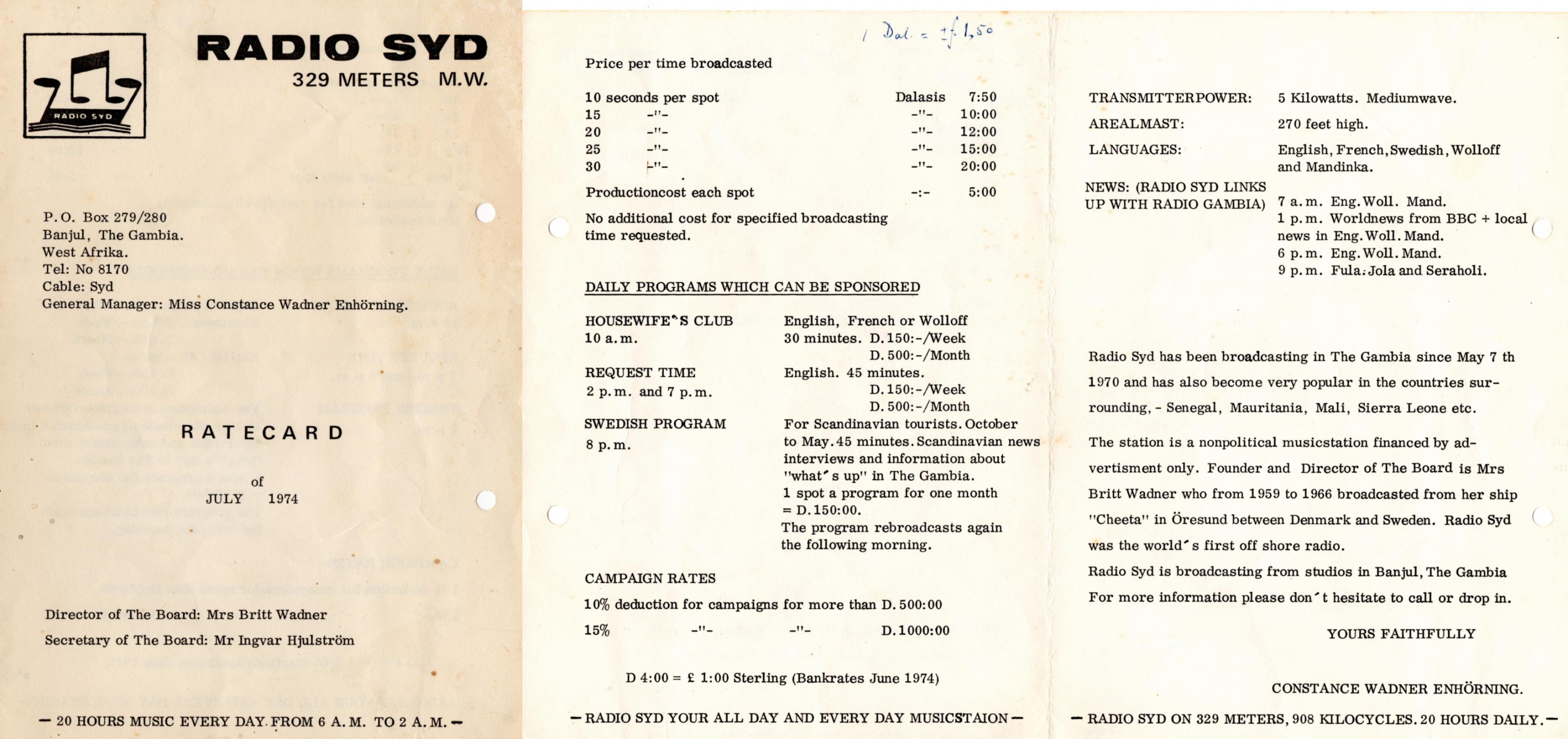 19740701 Ratecard Radio SYD Gambia.jpg