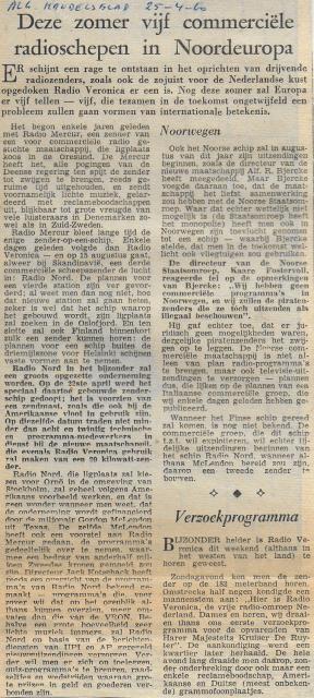 19600425  Alg Handelsblad Deze zomer vijf commerciele radioschepen in Noordeuropa.jpg