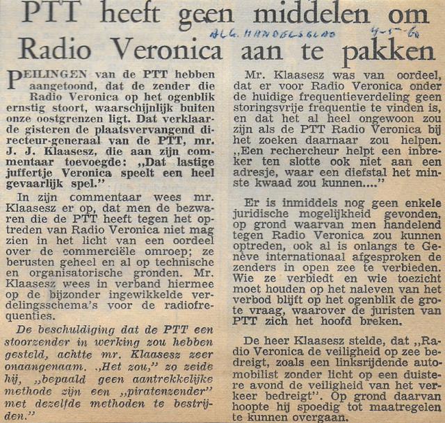 19600504 alg Handelsblad PTT heeft geen middelen om radio Veronica aan te pakken.jpg