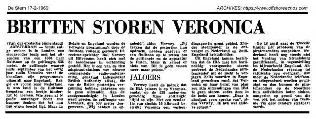 19730319 De stem Britten storen Veronica.jpg