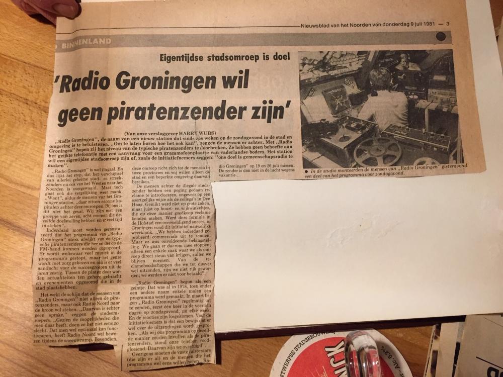 Radio Groningen in Neisblad met foto.JPG