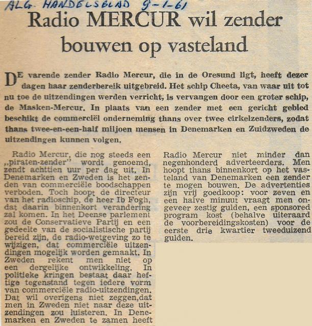 19610109 alg handelsblad Radio Mercur wil zender bouwen op vasteland.jpg