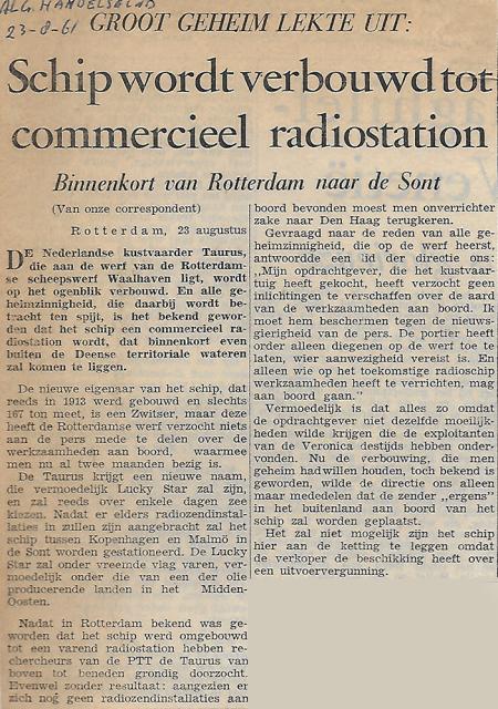 19610823 algemeen Handelsblad schip wordt verbouwd tot commercieel radiostation.jpg
