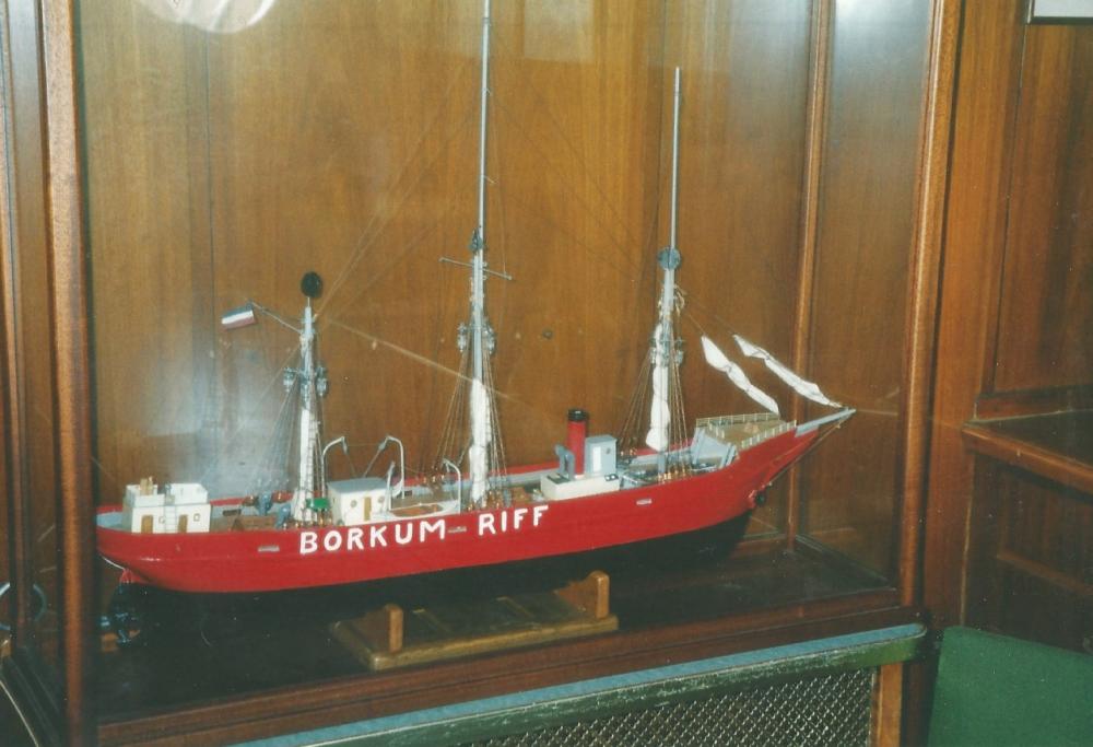 Borkumriff Veronica model als lichtschip..jpg