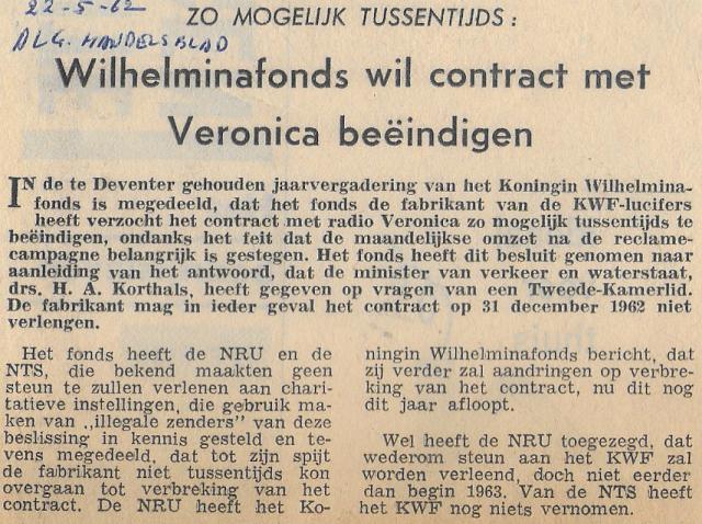 19620522 algemeen handelsblad Wilhelminafonds wil contract met Veronica beeindigen.jpg